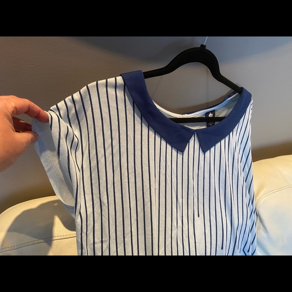 NEW NWT - Dr Who police call box Peter Pan collar - Size XL - Picture 2 of 7